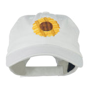 Sunflower Embroidered Cap