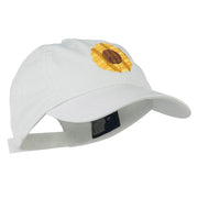 Sunflower Embroidered Cap