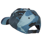 US Submarine Veteran Military Embroidered Enzyme Camo Cap