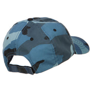 US Submarine Veteran Military Embroidered Enzyme Camo Cap