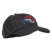 Support Our Troops Embroidered Low Cap