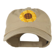 Sunflower Embroidered Cap