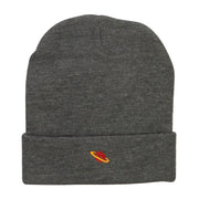 Mini Saturn Embroidered Long Beanie