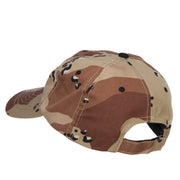 US Submarine Veteran Military Embroidered Enzyme Camo Cap