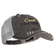 Super Cool Grandpa Embroidered Low Profile Cotton Mesh Cap