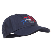 Support Our Troops Embroidered Low Cap