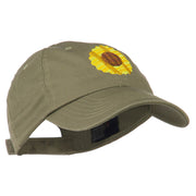 Sunflower Embroidered Cap