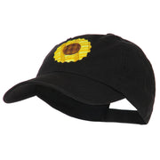 Sunflower Embroidered Cap