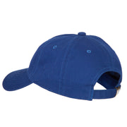 Sunglasses Emoji Patched Unstructured Washed Cap