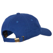 Sunglasses Emoji Patched Unstructured Washed Cap