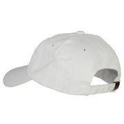 Sunglasses Emoji Patched Unstructured Washed Cap