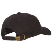 Sunglasses Emoji Patched Unstructured Washed Cap