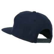 Star of David Embroidered Flat Bill Cap