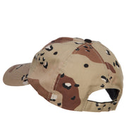 Navy Seabee Veteran Military Embroidered Enzyme Camo Cap