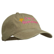 I'm a Survivor Embroidered Washed Cap