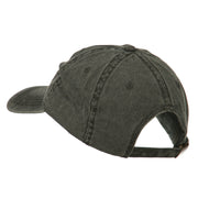 Smile Dad Embroidered Washed Cap