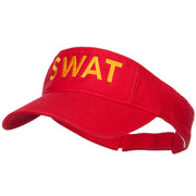 SWAT Embroidered Cotton Washed Visor