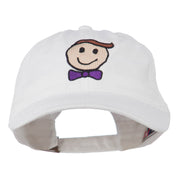 Smile Dad Embroidered Washed Cap