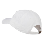 Smile Dad Embroidered Washed Cap