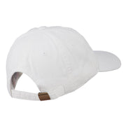 Smile Dad Embroidered Washed Cap