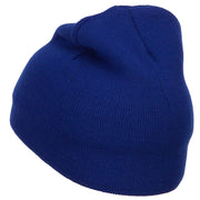 Sailboat Wave Embroidered Short Beanie