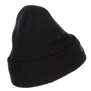 Snowboard Embroidered Long Beanie