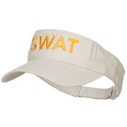 SWAT Embroidered Cotton Washed Visor