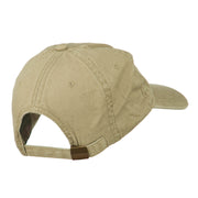 Smile Dad Embroidered Washed Cap