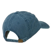 Smile Dad Embroidered Washed Cap