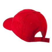 Ski Wording in Cursive Embroidered Cap