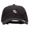 Scorpio Zodiac Sign Embroidered Unstructured Cap