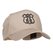 US Route 66 Embroidered Cap