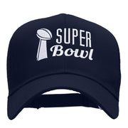 Super Bowl Embroidered Solid Cotton Prostyle Twill Mesh Cap