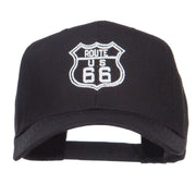 US Route 66 Embroidered Cap