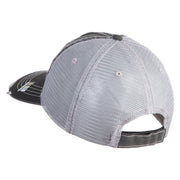 U.S. Army 25th Infantry Division Embroidered Low Profile Special Cotton Mesh Cap - Black OSFM