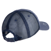 U.S. Army 25th Infantry Division Embroidered Low Profile Special Cotton Mesh Cap - Navy OSFM