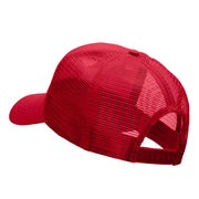 Super Bowl Embroidered Solid Cotton Prostyle Twill Mesh Cap