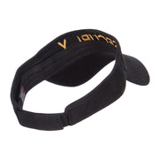 Security Embroidered Brushed Sun Visor