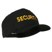 Security Letter Embroidered High Profile Cap