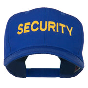 Security Letter Embroidered High Profile Cap