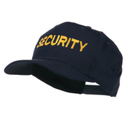 Security Letter Embroidered High Profile Cap