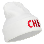 Switzerland CHE Flag Embroidered Long Beanie