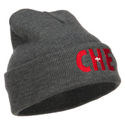 Switzerland CHE Flag Embroidered Long Beanie