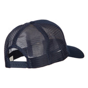 101st Airborne Retired Embroidered Solid Cotton Mesh Pro Cap