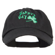 St. Paddy's Day Embroidered Low Cap