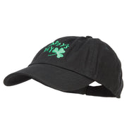 St. Paddy's Day Embroidered Low Cap