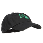 St. Paddy's Day Embroidered Low Cap