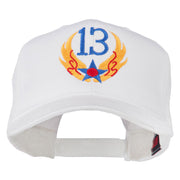 13th Air Force Badge Embroidered Cap