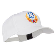 13th Air Force Badge Embroidered Cap