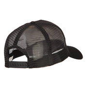 101st Airborne Retired Embroidered Solid Cotton Mesh Pro Cap